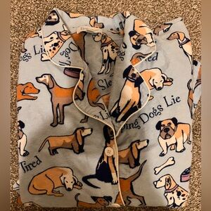Pajamagram dog flannel Women’s pajamas Top & bottom set